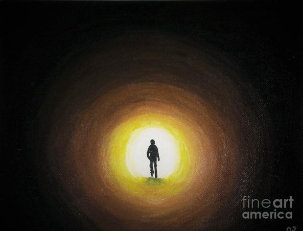Light At End Of Tunnel by Olga Zavgorodnya