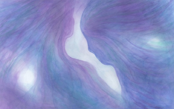 Sisters - Veil Painting by Kristin Lee Hager
